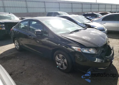 2013 Honda Civic Lx из США, поврежденный, VIN 2HGFB2F57DH575380